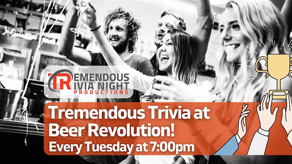Tuesday Night Trivia at Beer Revolution! | Event in Edmonton | AllEvents