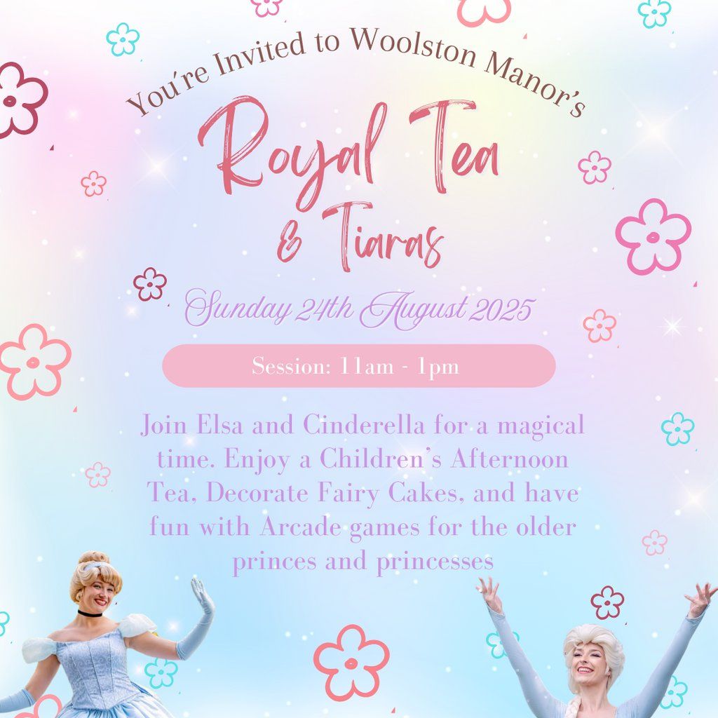 Royal Tea and Tiaras 11am - 1pm, 24 August | Event in Woodford | AllEvents