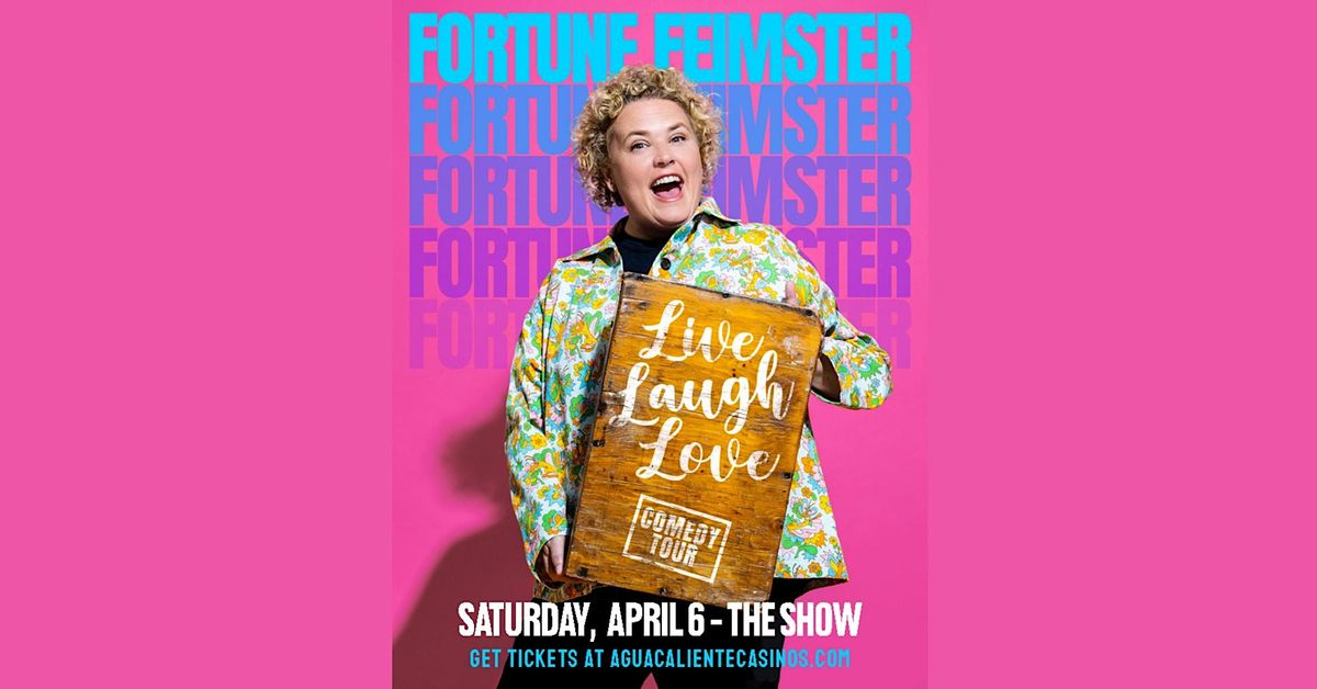 VIP BOX SEAT for Fortune Feimster The Show at Agua Caliente The Show VIP BOX SEAT for Fortune Feimster The Show at Agua Caliente The Show