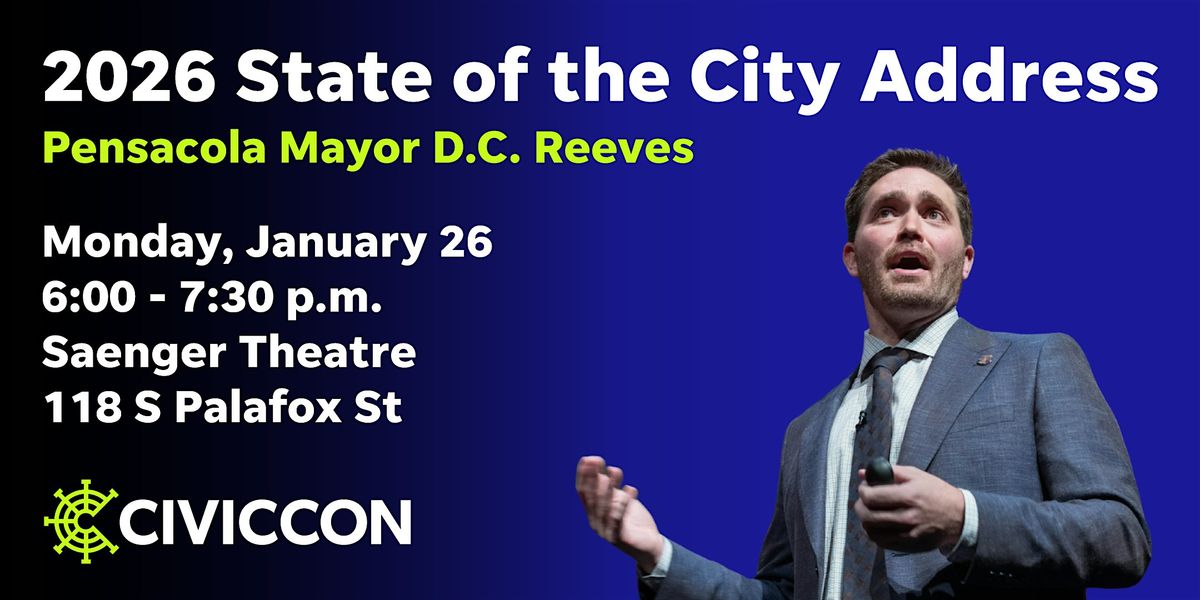 2026 State of the City Address, 26 January | Event in Pensacola | AllEvents