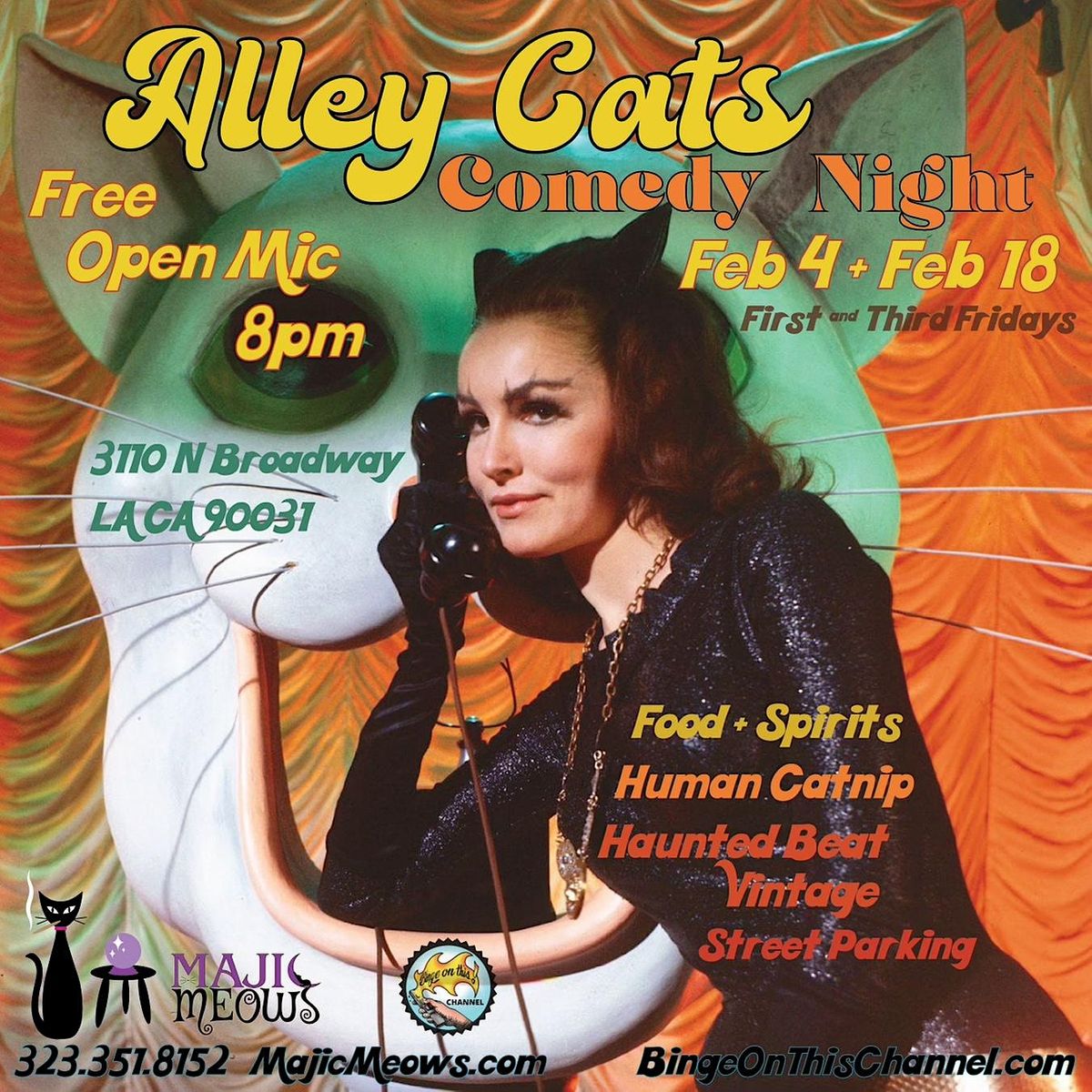 Alley Cats Comedy Nights, HM157, Los Angeles, September 15 2023