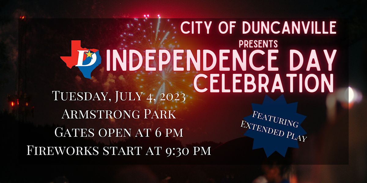 City of Duncanville 4th of July Celebration Vendors, Armstrong Park