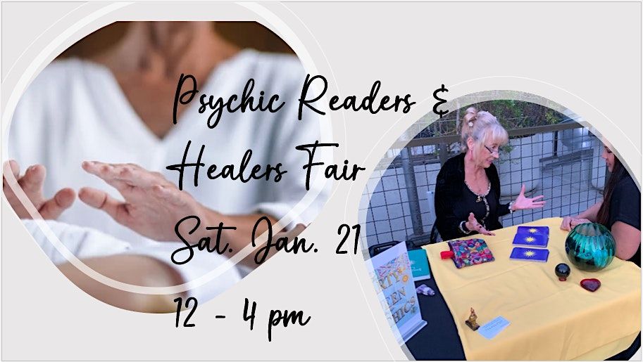Psychic Readers and Healers Fair at The Healing Gift Store, The Healing ...