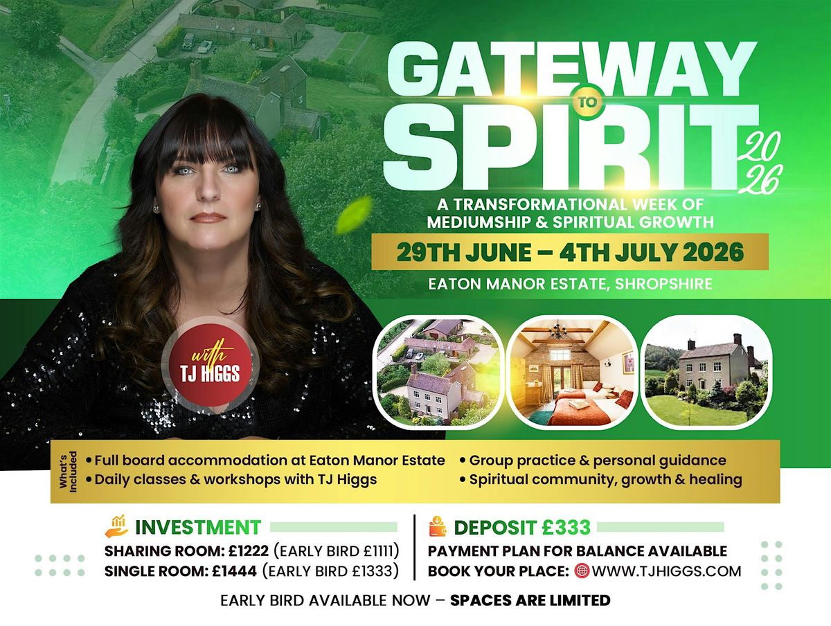 Gateway to Spirit, 29 June | Event in Church Stretton | AllEvents