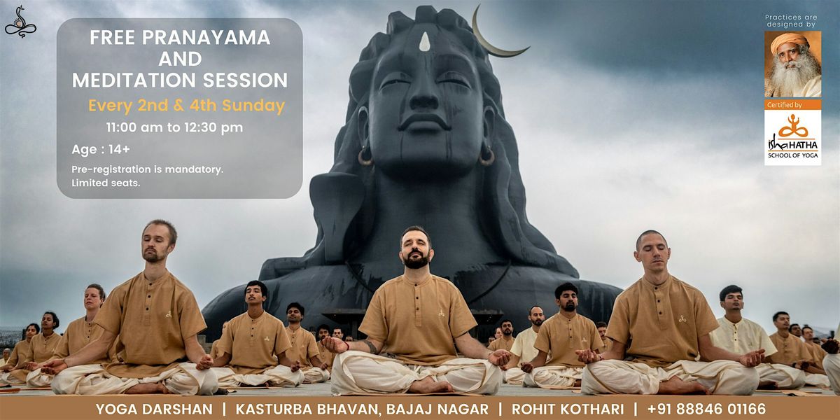 Free Pranayama and Meditation Session | Event in Nagpur | AllEvents
