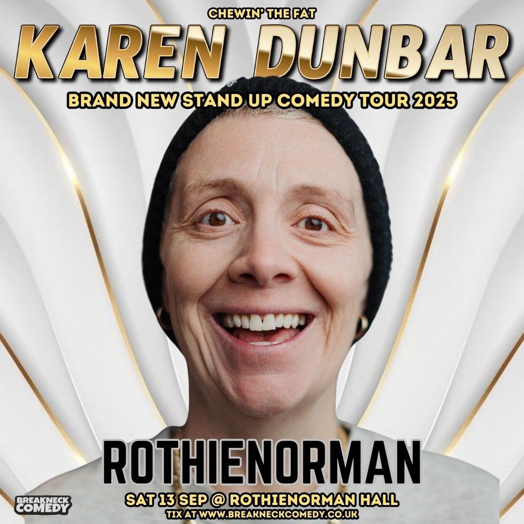 KAREN DUNBAR : Live, 13 September | Event in Aberdeen | AllEvents