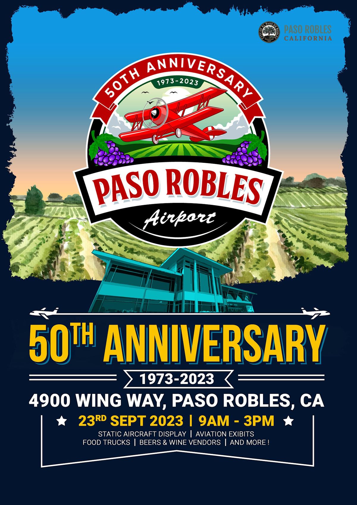 Paso Robles Airport 50th Anniversary Celebration, Paso Robles Municipal
