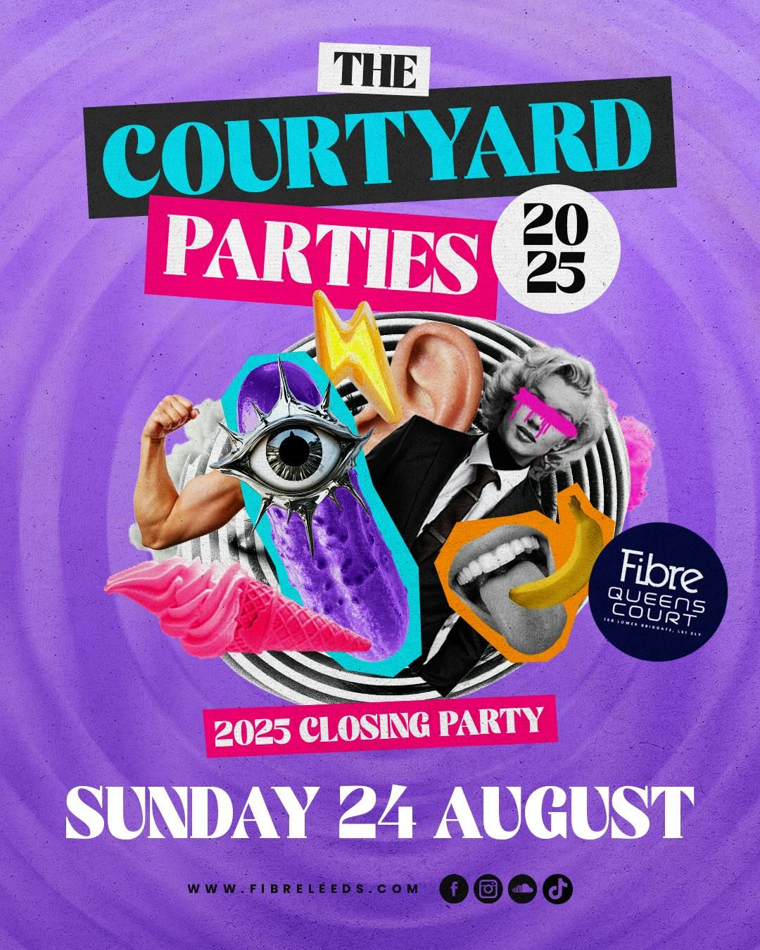 Fibres Courtyard Party - 24th August 2025, 24 August | Event in Leeds | AllEvents