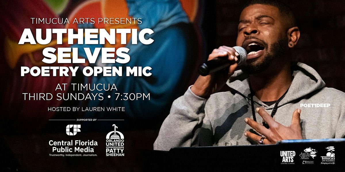 Authentic Selves Poetry Open Mic | Event in Orlando | AllEvents