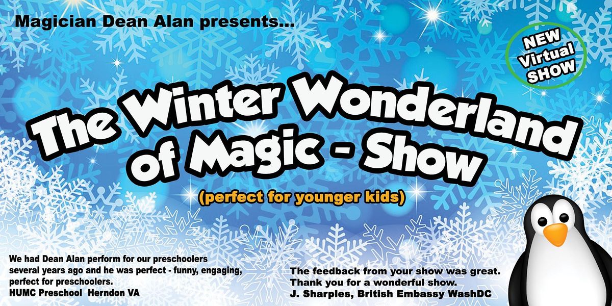 Humc Christmas Party 2022 The Winter Wonderland Of Magic (Show), January 29 To February 6 | Online  Event | Allevents.in