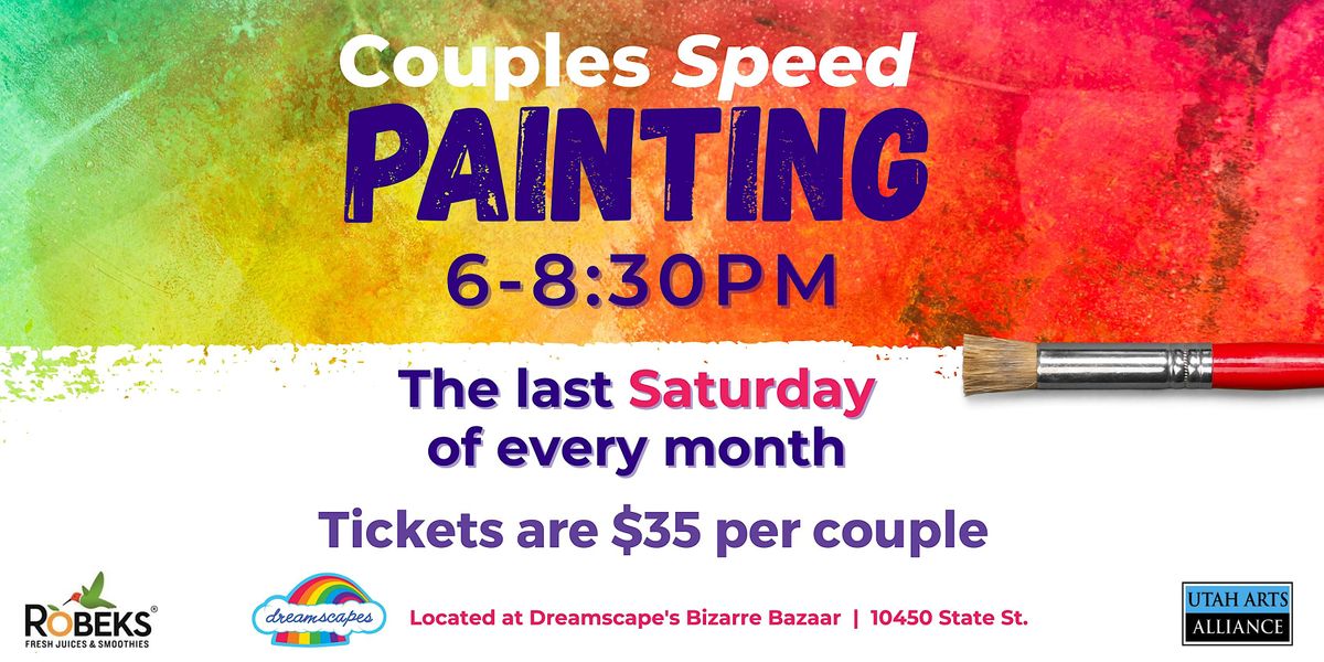 Couples Speed Painting at the Bizarre Bazaar, Dreamscapes, Sandy, 26