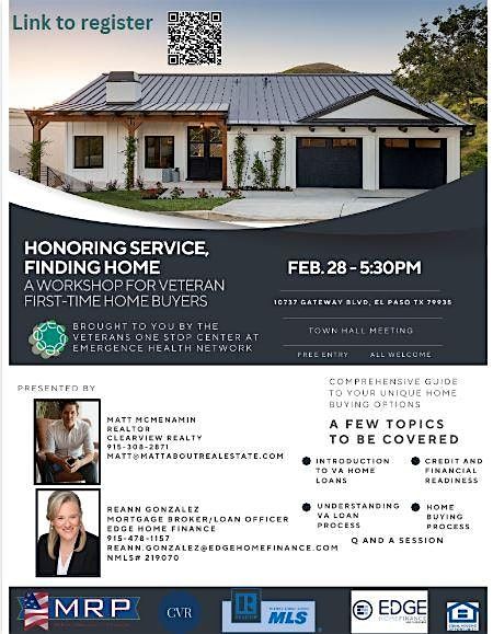MVPN: Honoring Service, Finding Home | Event in El Paso | AllEvents