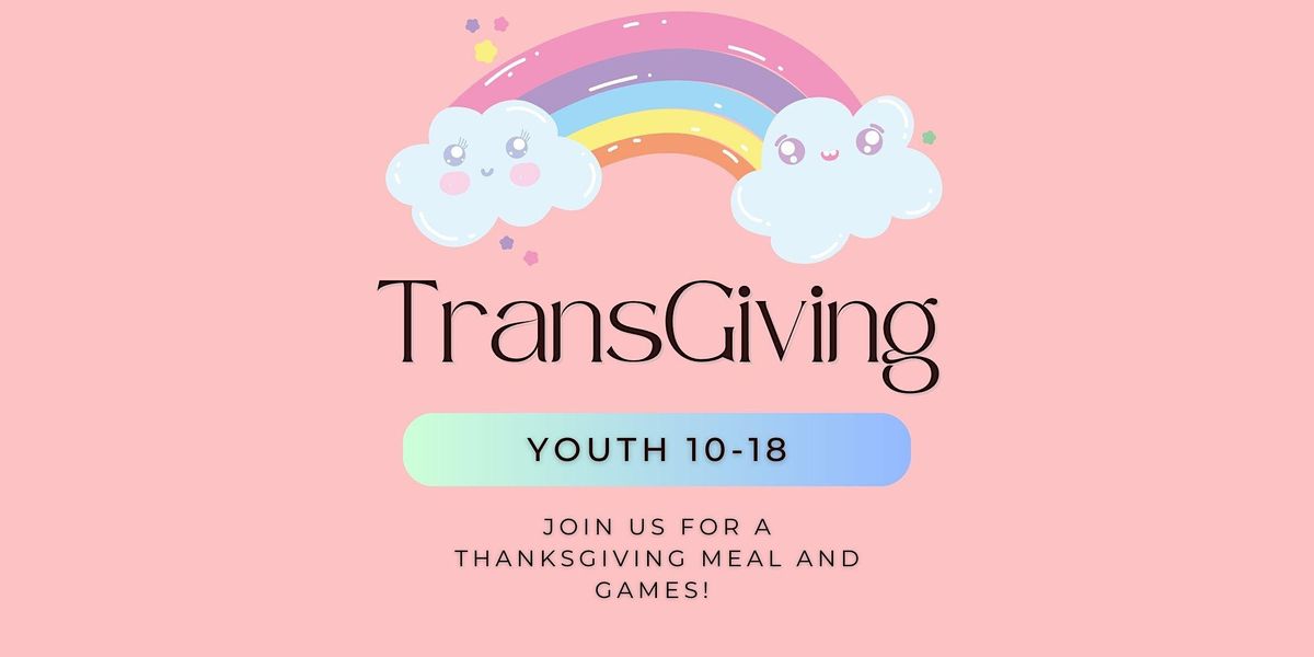 Youth TransGiving, Utah Pride Center, Salt Lake City, November 21 2023