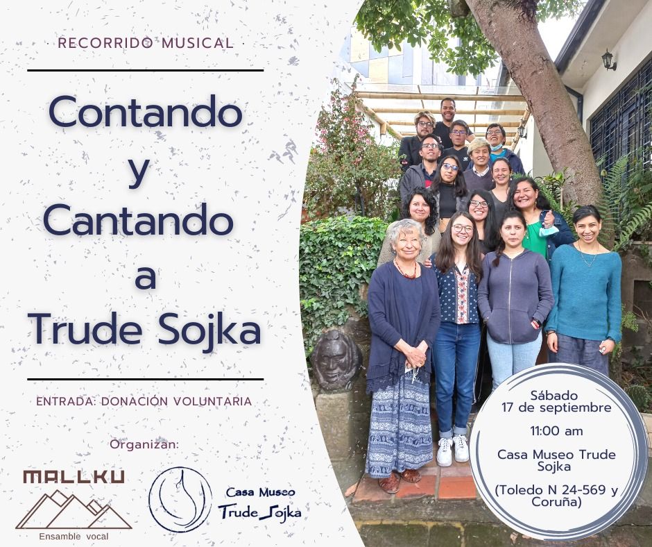 Recorrido musical, Casa Museo Trude Sojka, Quito, October 17 2022