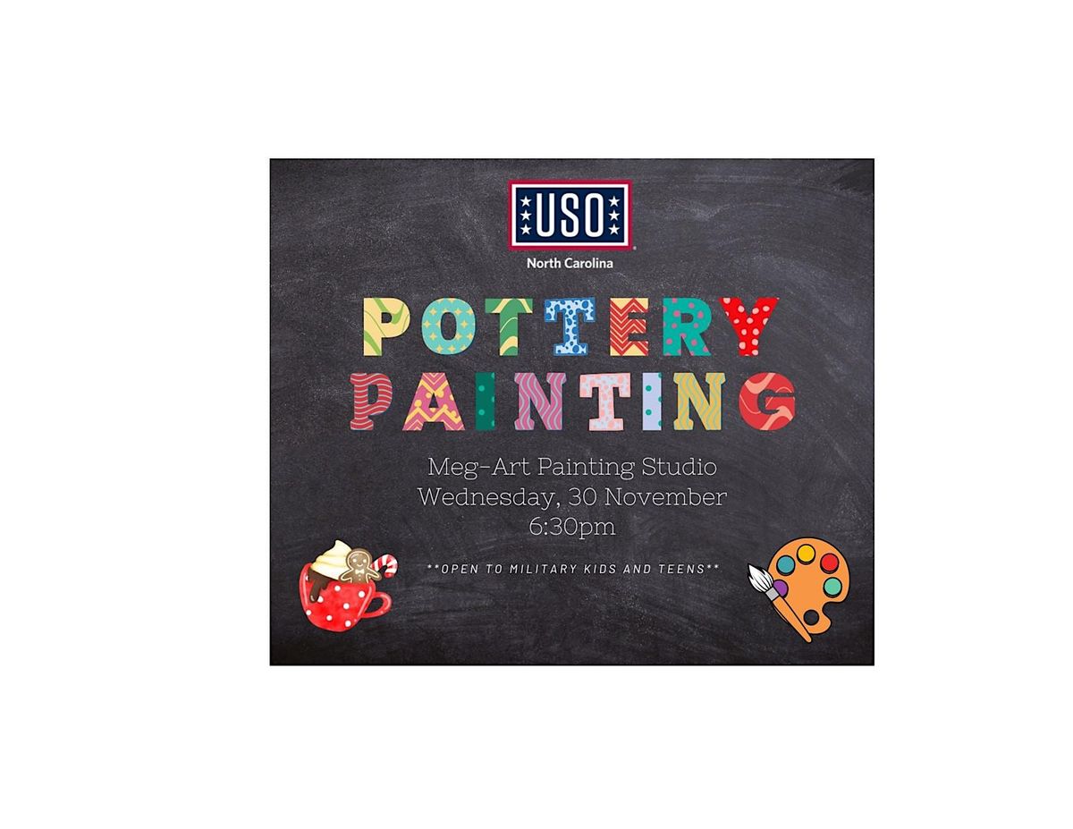 MilKids Pottery Paint Night MegArt Pottery Studio, MegArt Pottery