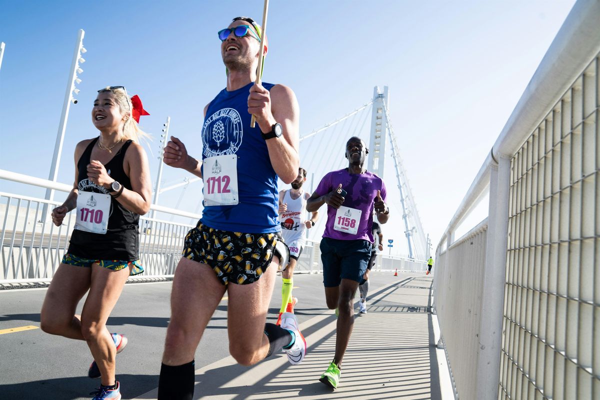 Volunteer at the Bay Bridge Half Marathon, Old Kan Beer & Co., Oakland