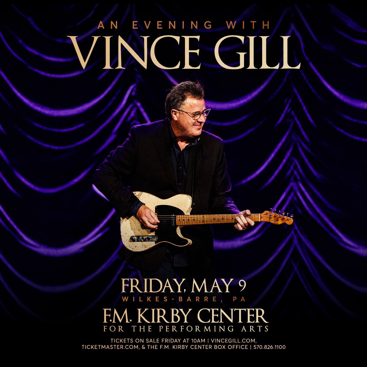 An Evening with Vince Gill at Keybank State Theatre-Playhouse Square Center, 2 August | Event in Cleveland