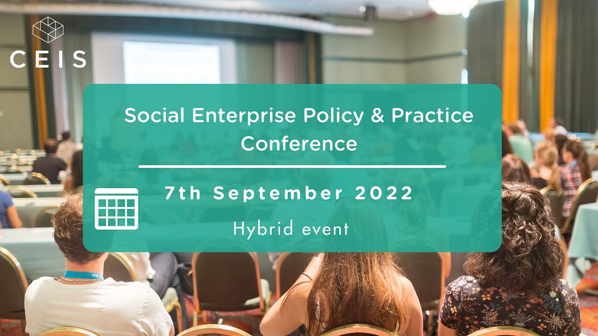 Social Enterprise Policy Practice Conference 2022 Kinning Park 
