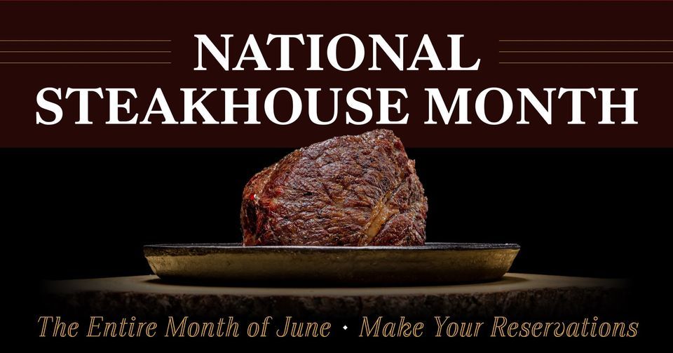 National Steak House Month, Wyoming's Rib & Chop House Laramie, June