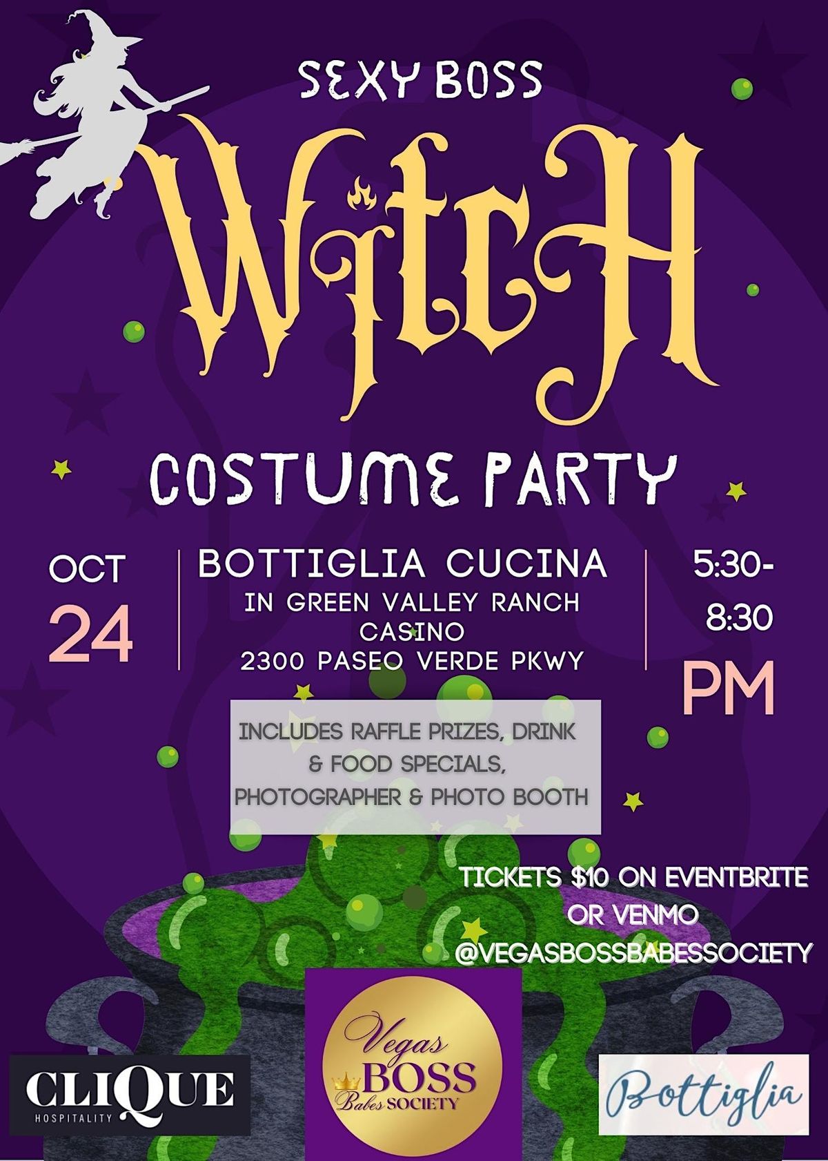 Sexy Business WITCH Costume Party, Bottiglia Cucina & Enoteca