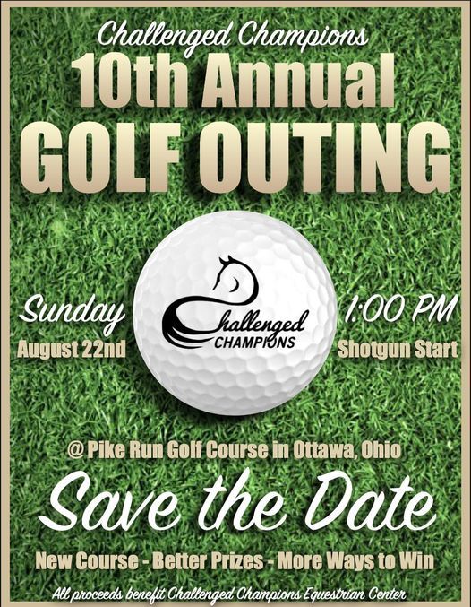 Challenged Champions 10th Annual Golf Outing Pike Run Golf Club Kalida August 22 2021 Allevents In March Of Dimes Golf Tournament 2022 At Springfield Country