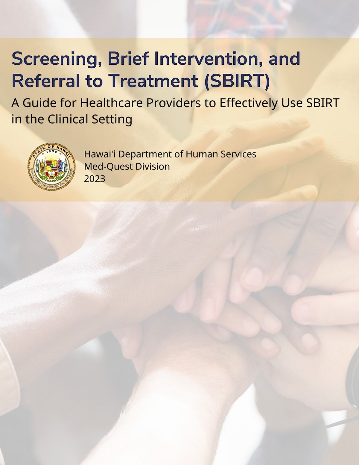 HI MedQUEST SBIRT Kona Onsite, Hawaii Island Community Health Center