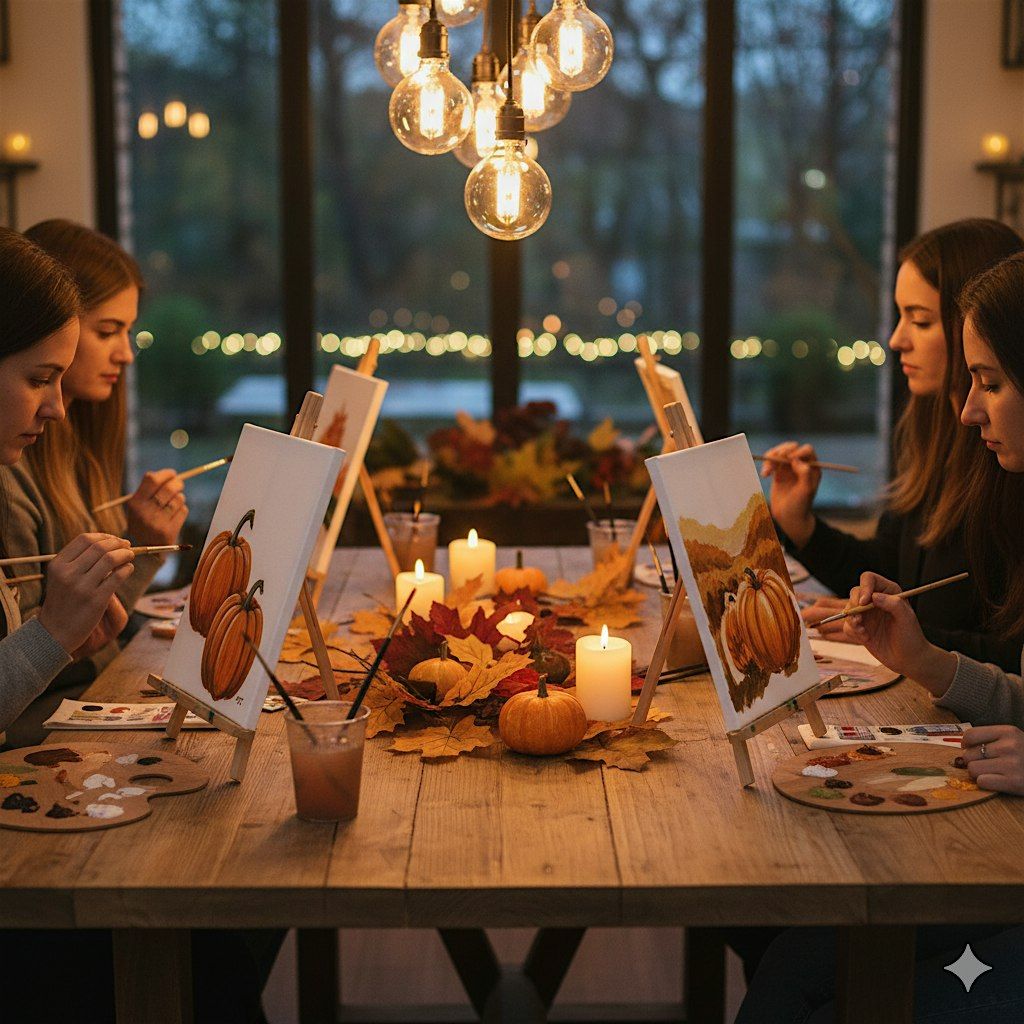 Autumn Paint and sip coffee, 23 November | Event in Carrollton | AllEvents