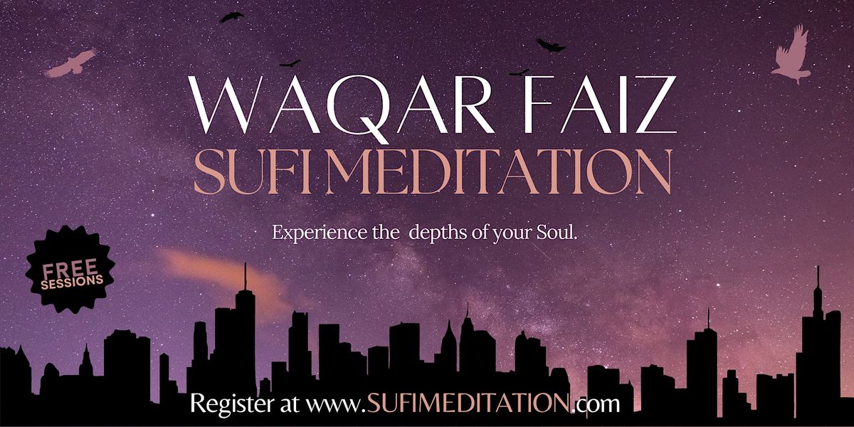 Waqar Faiz Sufi Meditation in D.C., Sweetbay Yoga, Bethesda, December 8