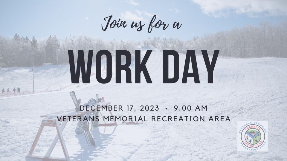 Work Day at The Vets, Veterans Memorial Recreation Area, Tilton