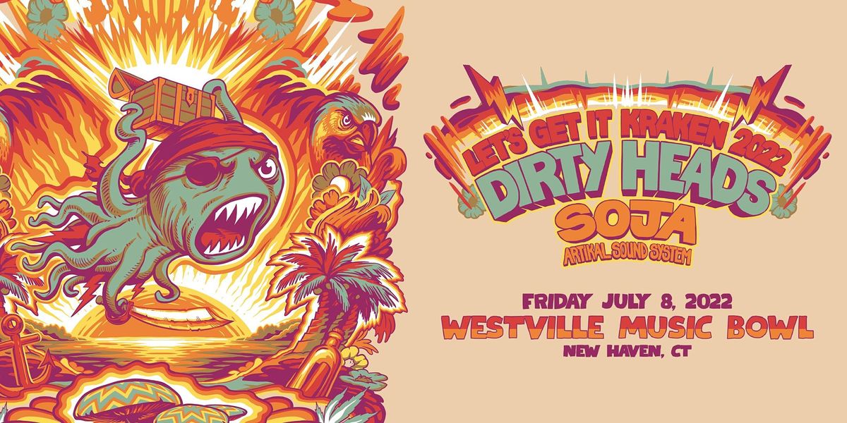 Dirty Heads Lets Get It Kraken 2022, Westville Music Bowl, New Haven