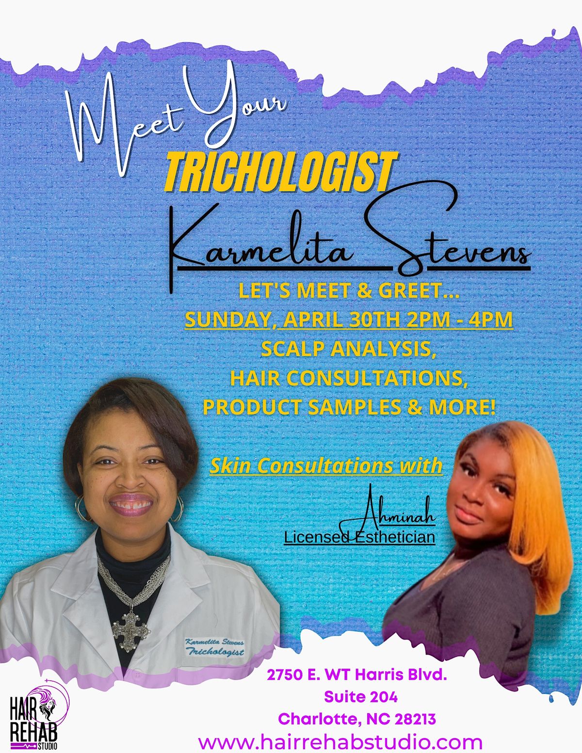 Meet & Greet Your Local Skin, Hair & Scalp Professionals, 2750 E W.T