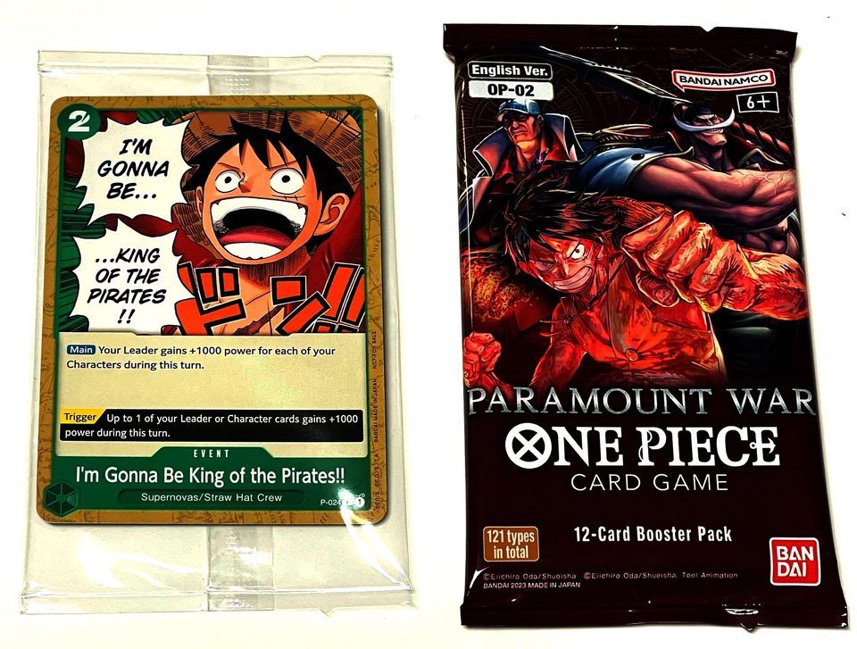 One Piece TCG Pirate Party Plus InStore Play at Comic Quest, Comic