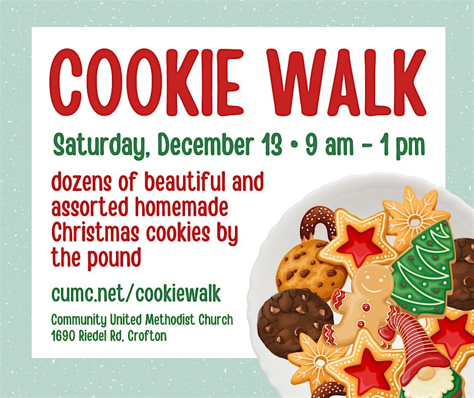 Cookie Walk, 13 December | Event in Crofton | AllEvents