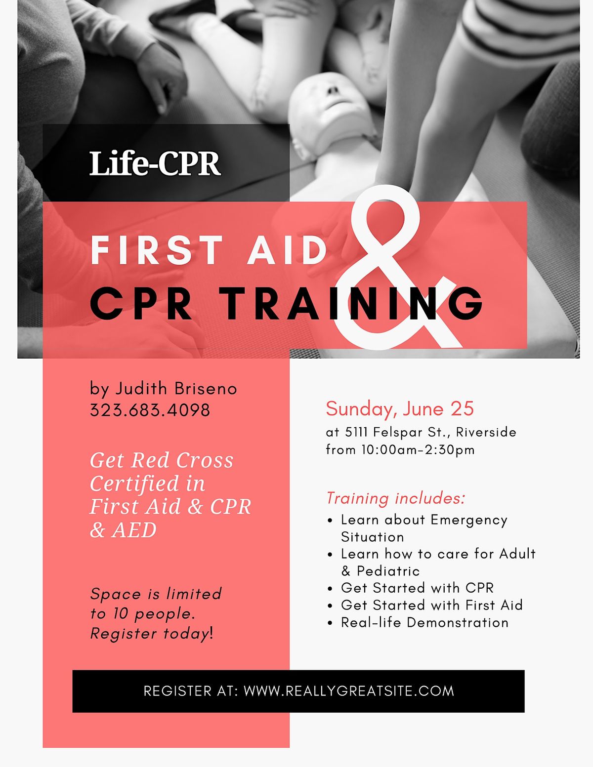 Adult & Pediatrics First Aid, CPR & AED Certification, LifeSavers ...