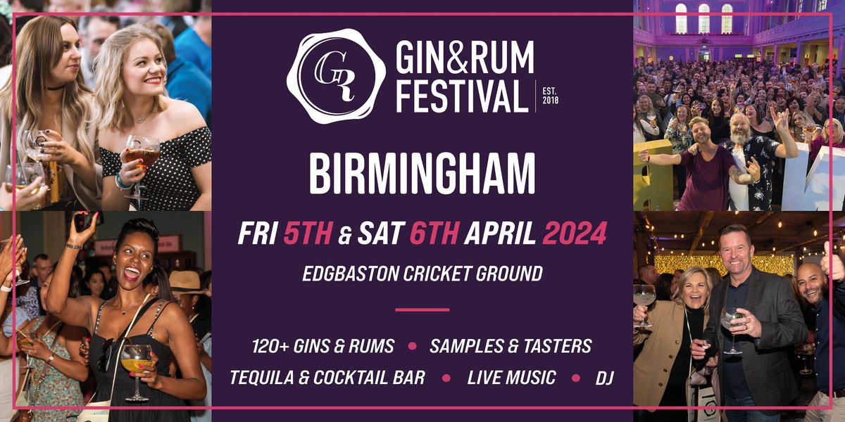 Gin & Rum Festival Birmingham 2025, Edgbaston Stadium, Birmingham
