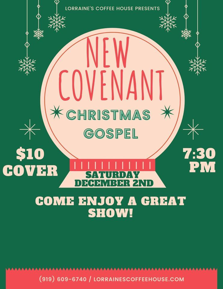 New Covenants Christmas Gospel, 10 Cover , Lorraine's Coffee House