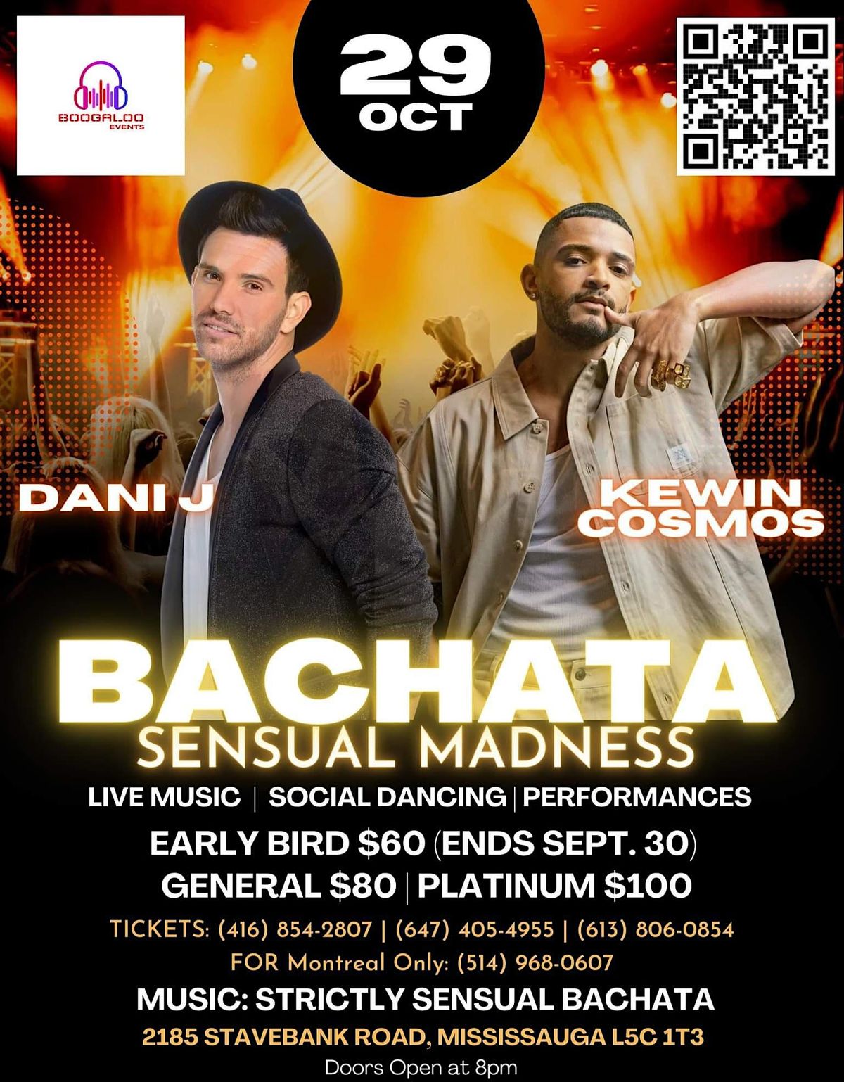 BACHATA SENSUAL MADNESS, 2185 Stavebank Rd, Mississauga, October 29