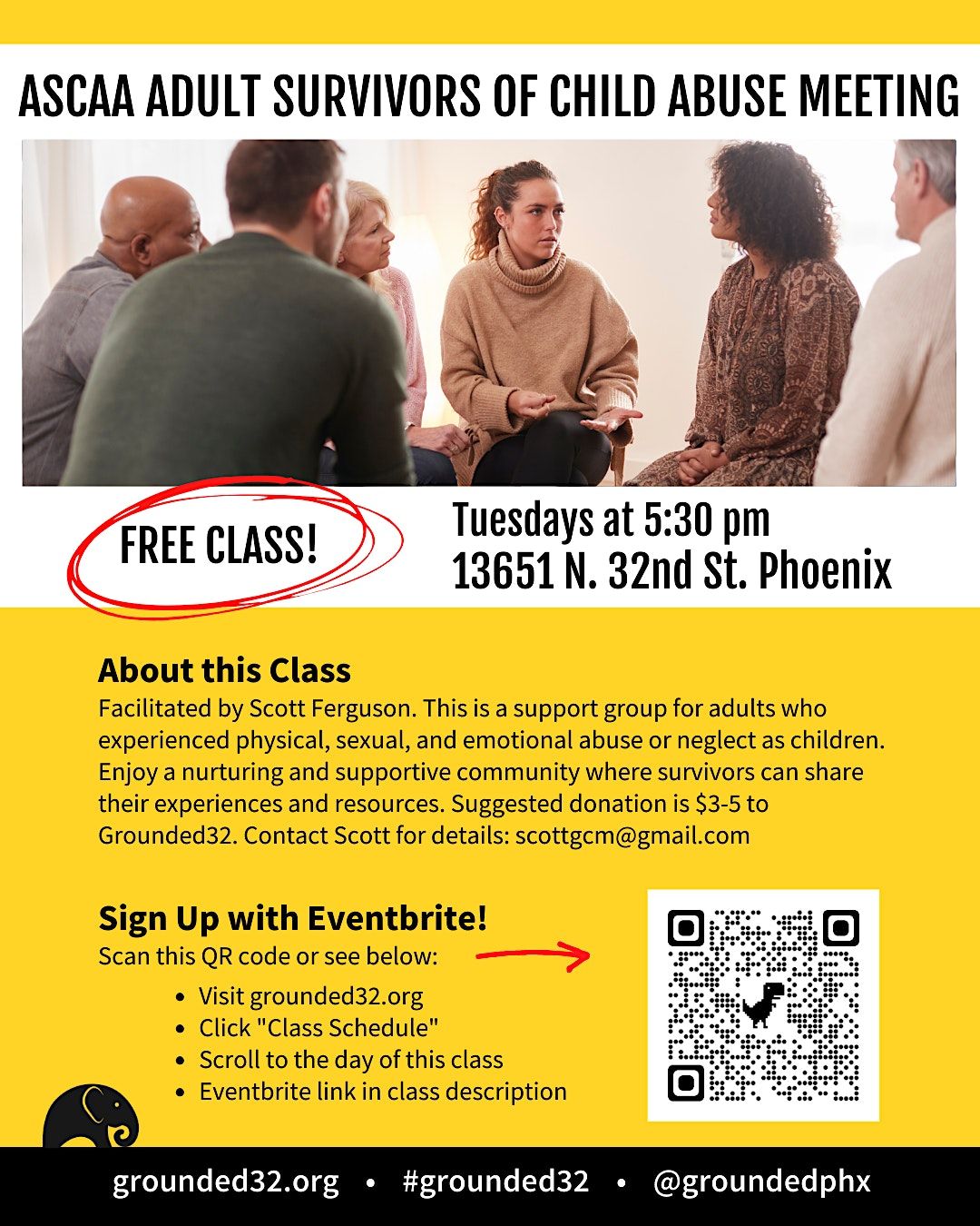 ASCAA Adult Survivors of Child Abuse Meeting, Grounded32, Phoenix, 24 ...