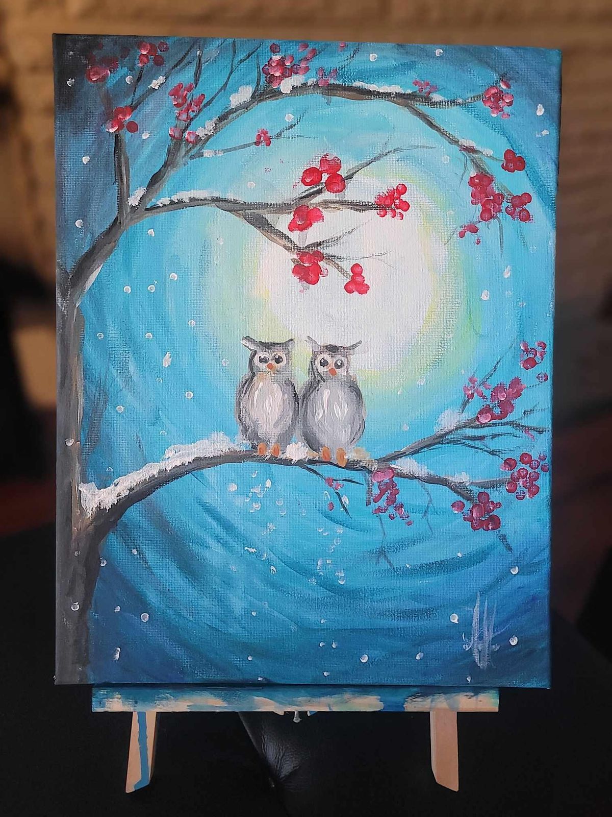Holiday Paint & Sip, Bacchus Ristorante, Windsor, November 26 2023