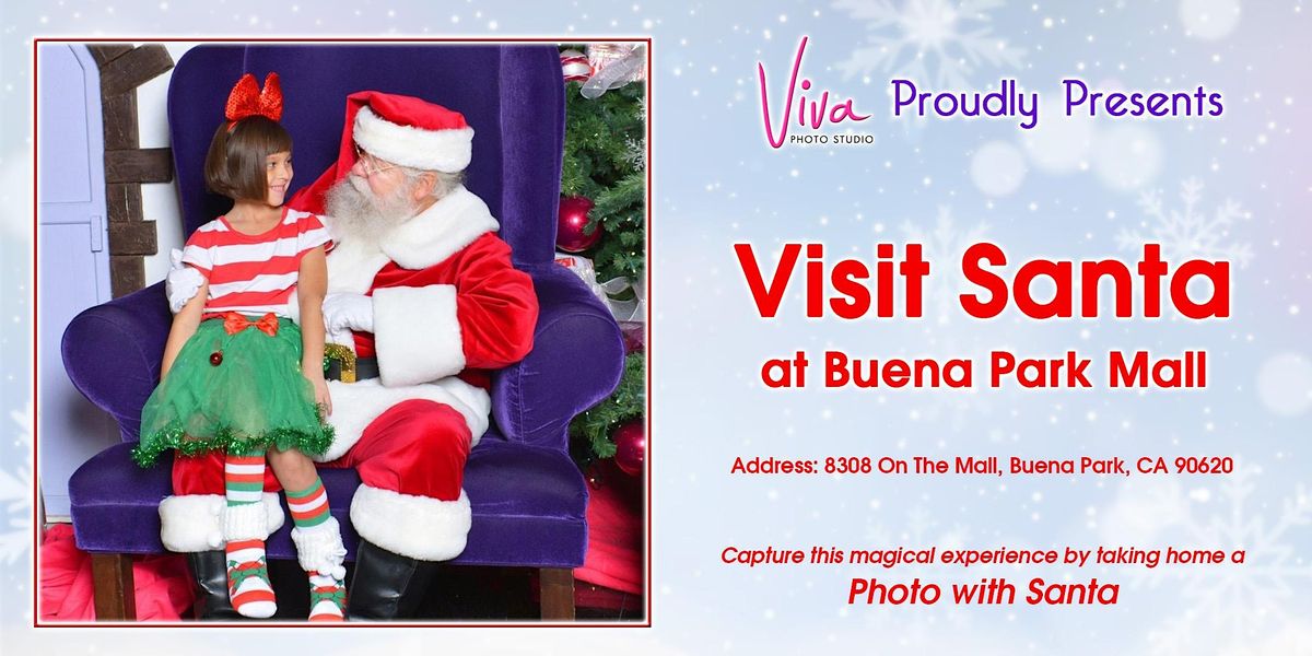 Photos with Santa at Buena Park Mall 2023, Buena Park Mall, 21 December