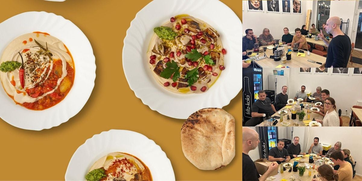 Hummus & Dinner, Hummus Studio, Berlin, December 13 2023