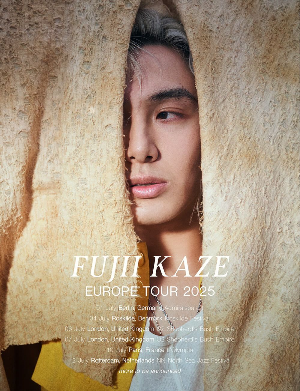 Fujii Kaze, 10 August | Event in Los Angeles | AllEvents