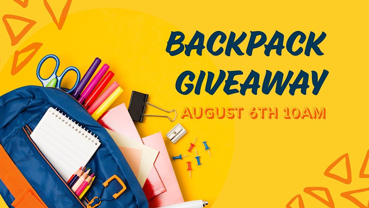 Backpack Giveaway, The Cure Church Nashville, August 6 2023 AllEvents.in