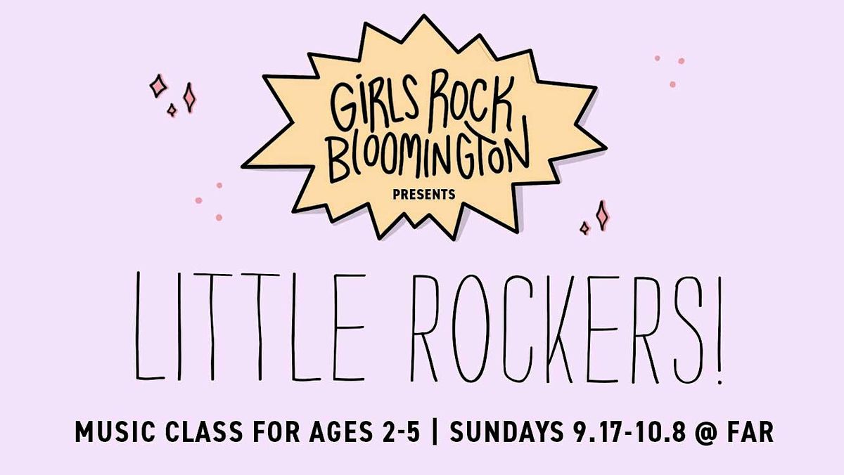 Girls Rock Bloomington Little Rockers Full Series Sliding Scale