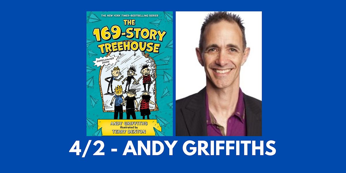 Meet Andy Griffiths at Rakestraw Books, Rakestraw Books, Danville