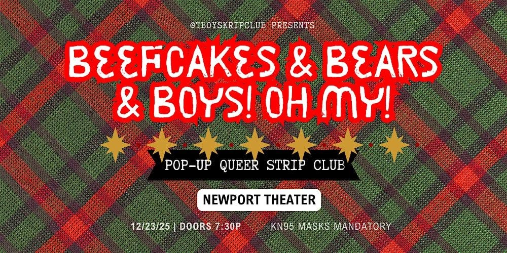 TBOYSKR1PCLUB presents BEEFCAKES & BEARS & BOYS! OH MY!, 23 December | Event in Chicago | AllEvents