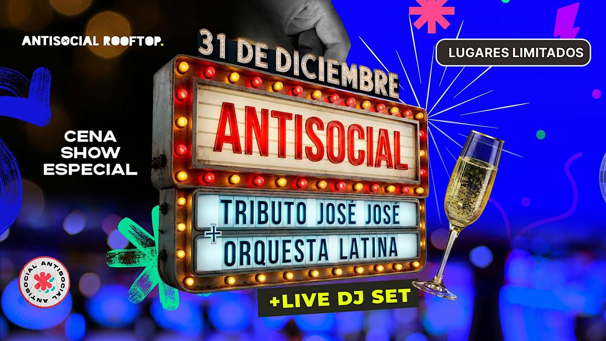 FIESTÓN DE FIN DE AÑO EN ANTISOCIAL, 31 December | Event in Ciudad de México | AllEvents