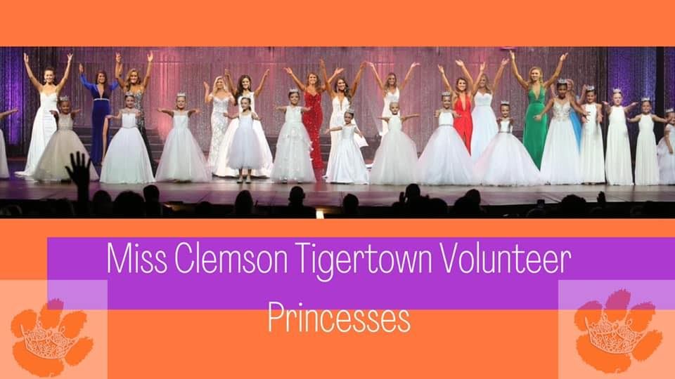 Miss Clemson & Miss Tigertown Volunteer PageantPrincess Mentor Program
