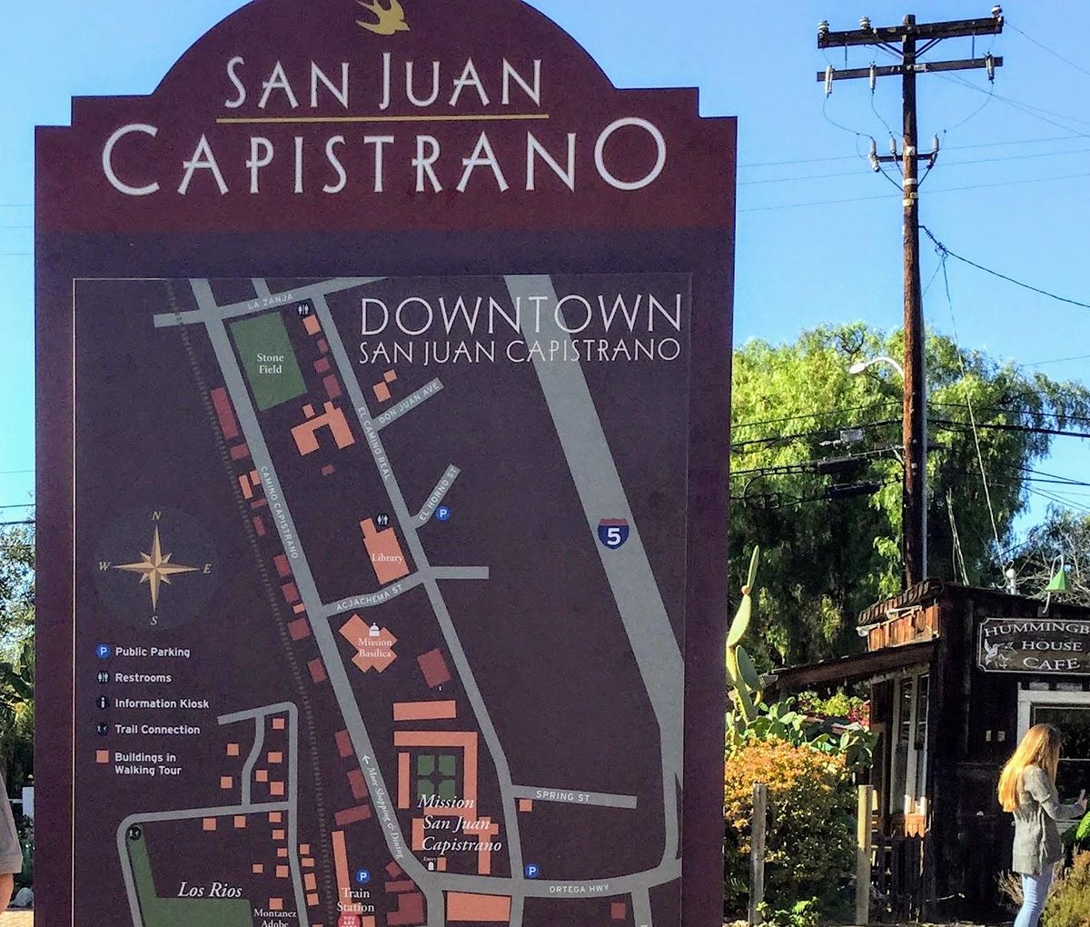 San Juan Capistrano Downtown Walking Tour, SJC Train Depot, San Juan