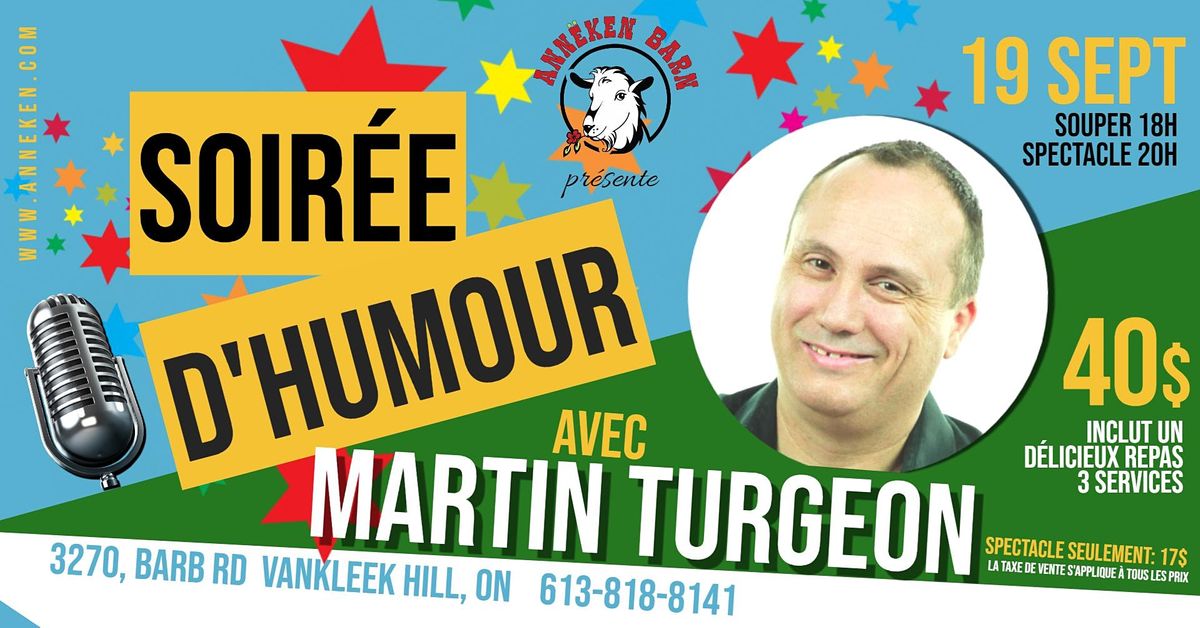Téléchargement gratuit Images Soiree Dhumour Avec Martin Turgeon At Anneken Barn Vankleek Hill le plus cool salutations